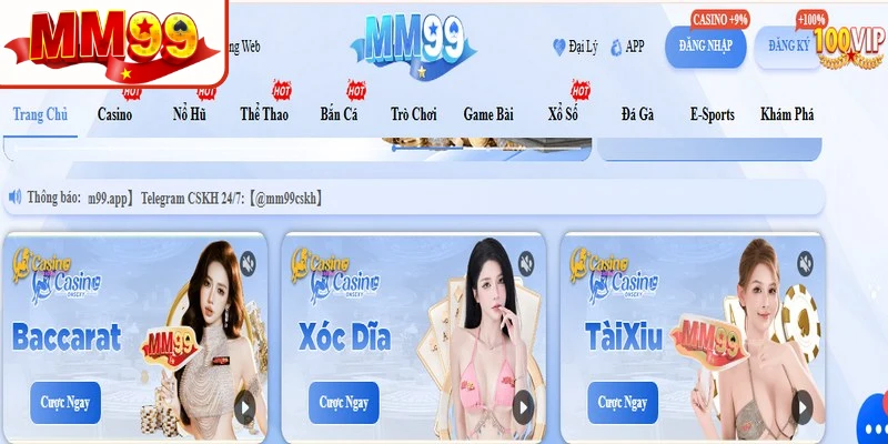 MM99 sở hữu giao diện hiện đại, bố cục hài hoà MM99 sở hữu giao diện hiện đại, bố cục hài hoà