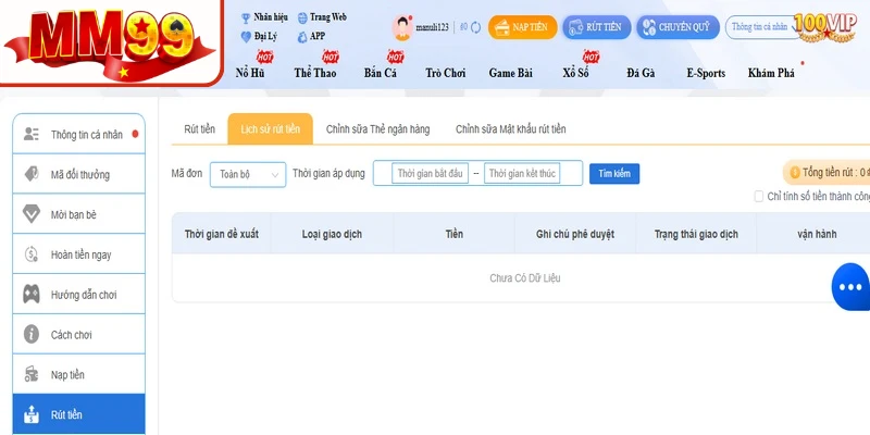 Giải đáp những thắc mắc của người chơi về giao dịch rút tiền Giải đáp những thắc mắc của người chơi về giao dịch rút tiền